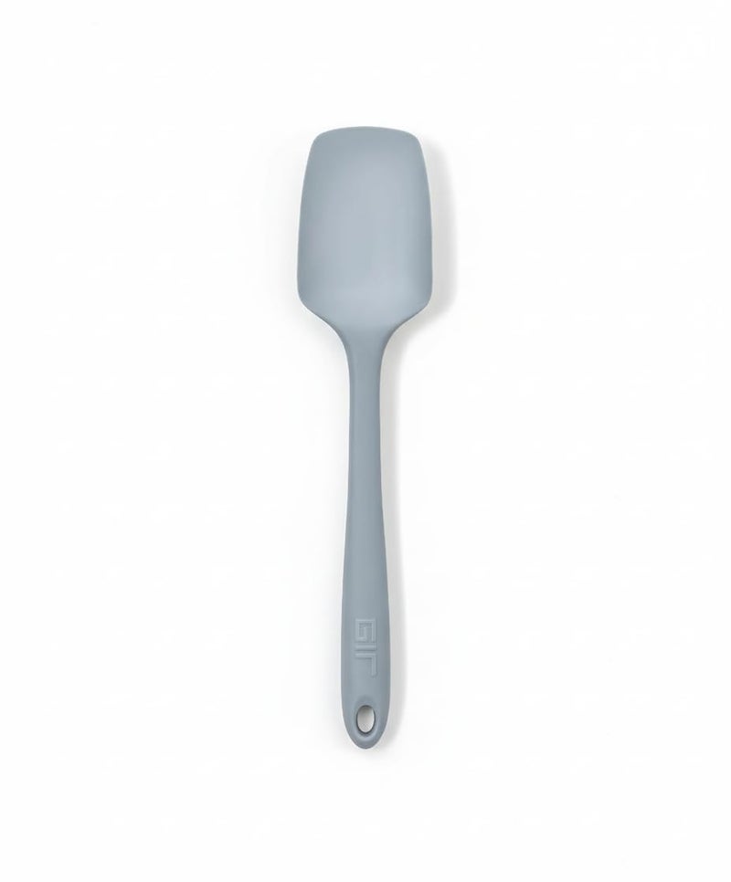 GIR: Get It Right Silicone Spatula Spoonula, Non toxic cooking utensils for Nonstick Cookware, Cooking and Baking - Ultimate - 11IN - Slate - Image 1